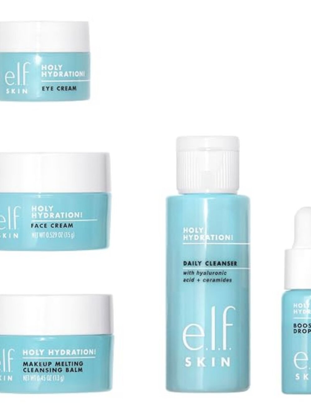 e.l.f. SKIN Holy Hydration! Hydrated Ever After Skincare Mini Kit, Travel - Picture 5 of 5
